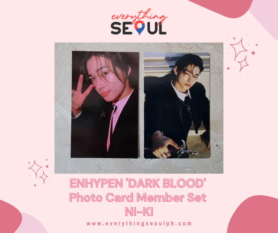 ENHYPEN 'DARK BLOOD' Merch