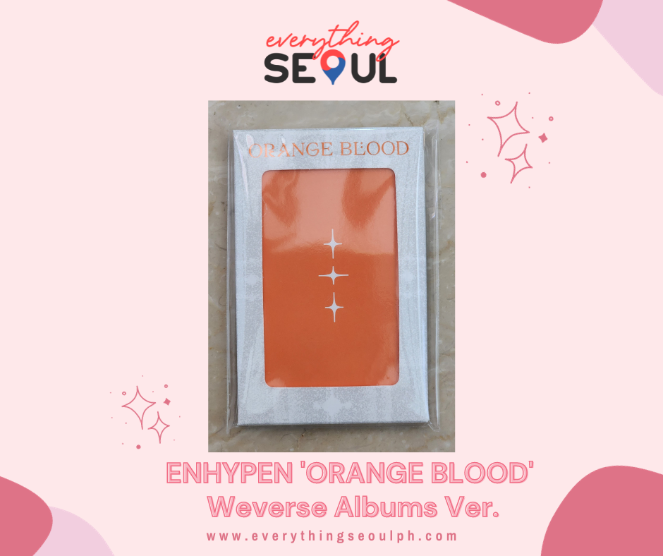 ENHYPEN 'ORANGE BLOOD' Weverse Albums Ver.