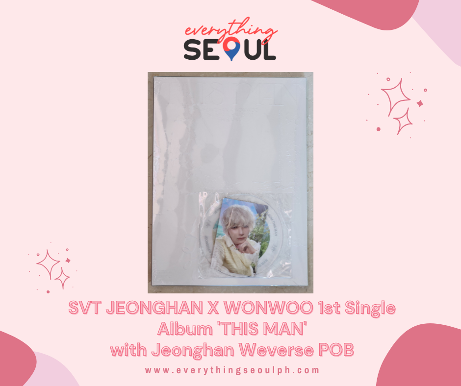 SVT JEONGHAN X WONWOO 1st Single Album 'THIS MAN'