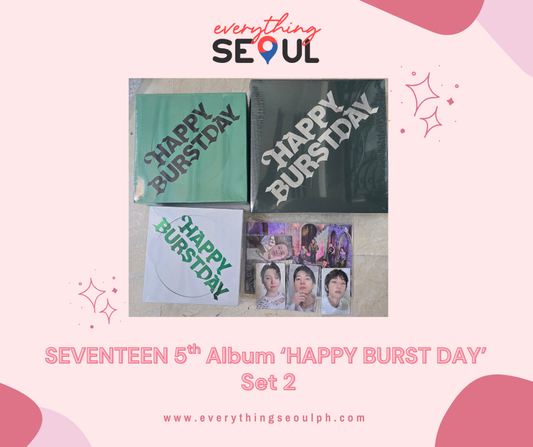SEVENTEEN 5th Album ‘HAPPY BURST DAY’ with Weverse POB