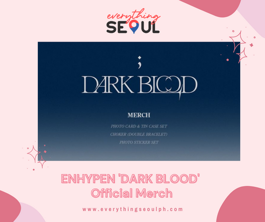 ENHYPEN 'DARK BLOOD' Merch