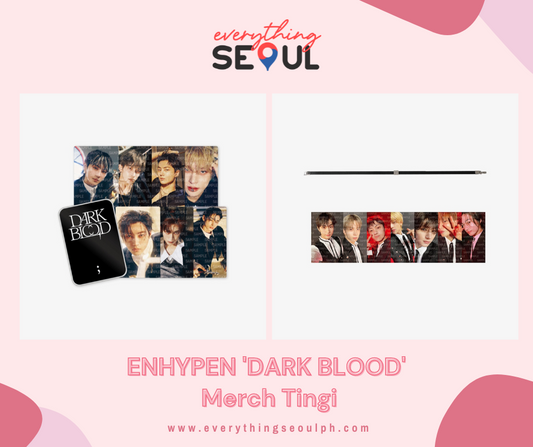 ENHYPEN 'DARK BLOOD' Merch
