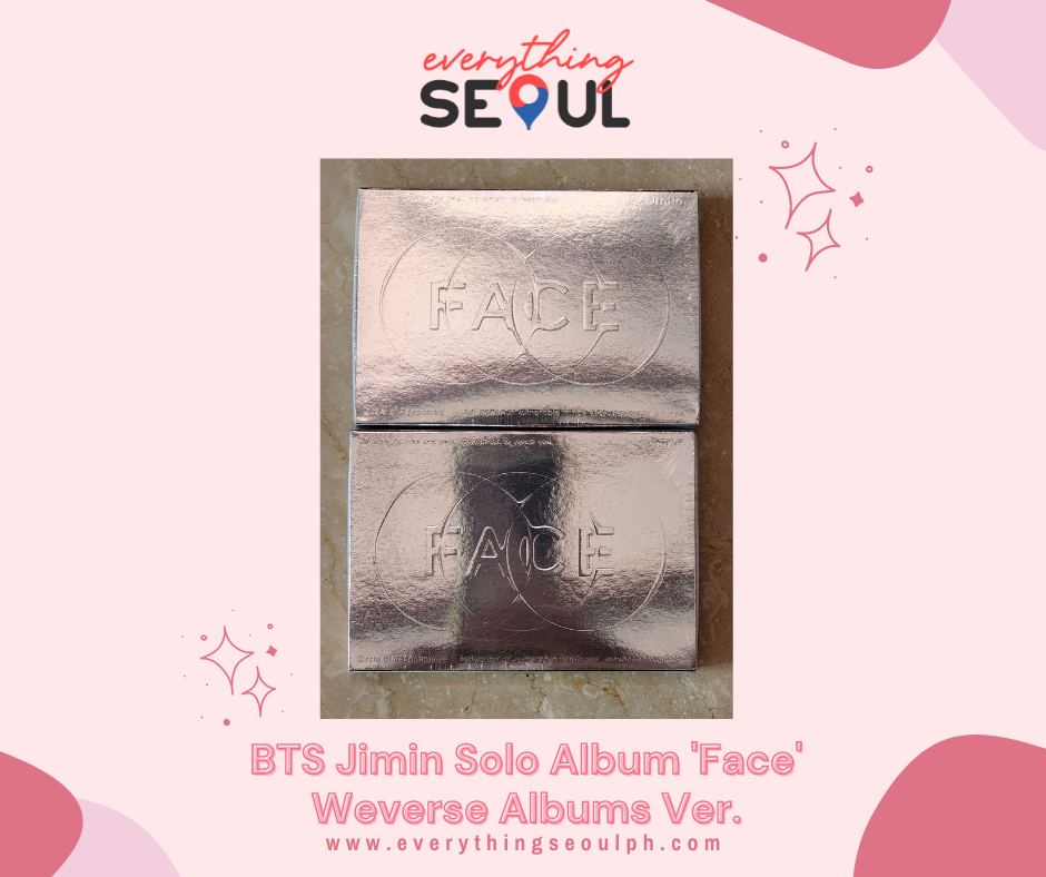 BTS Jimin Solo Album 'Face' with Weverse POB