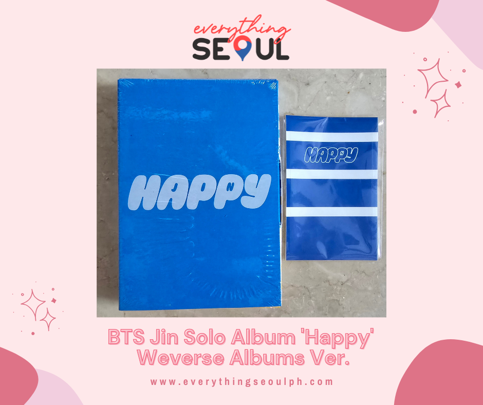 BTS Jin Solo Album 'Happy'