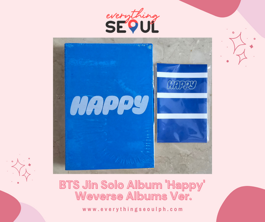 BTS Jin Solo Album 'Happy'
