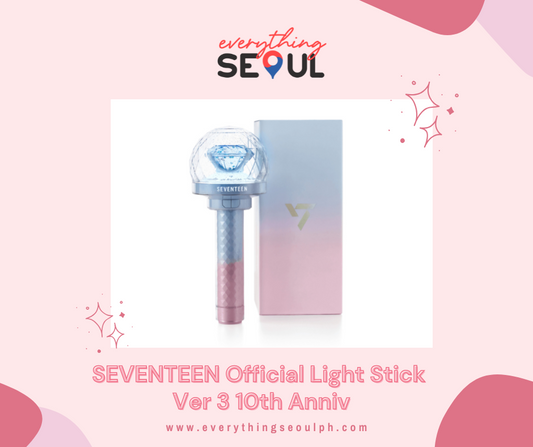 SEVENTEEN Official Light Stick Ver 3 10th Anniv