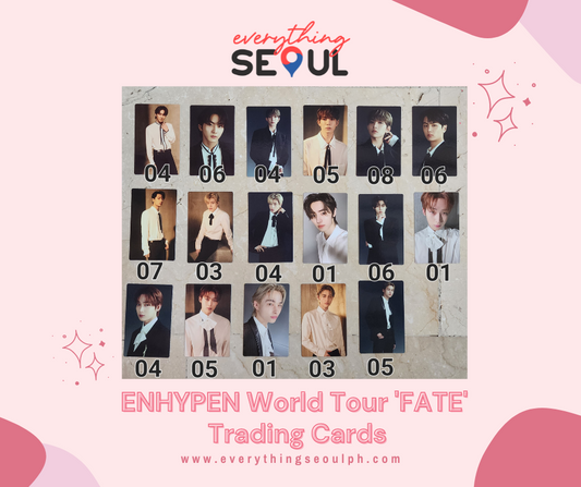 ENHYPEN World Tour 'FATE' Trading Cards