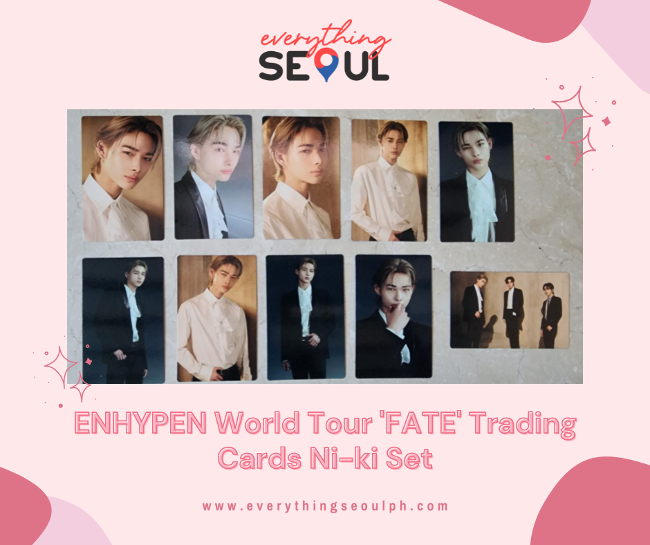 ENHYPEN World Tour 'FATE' Trading Cards Member Set