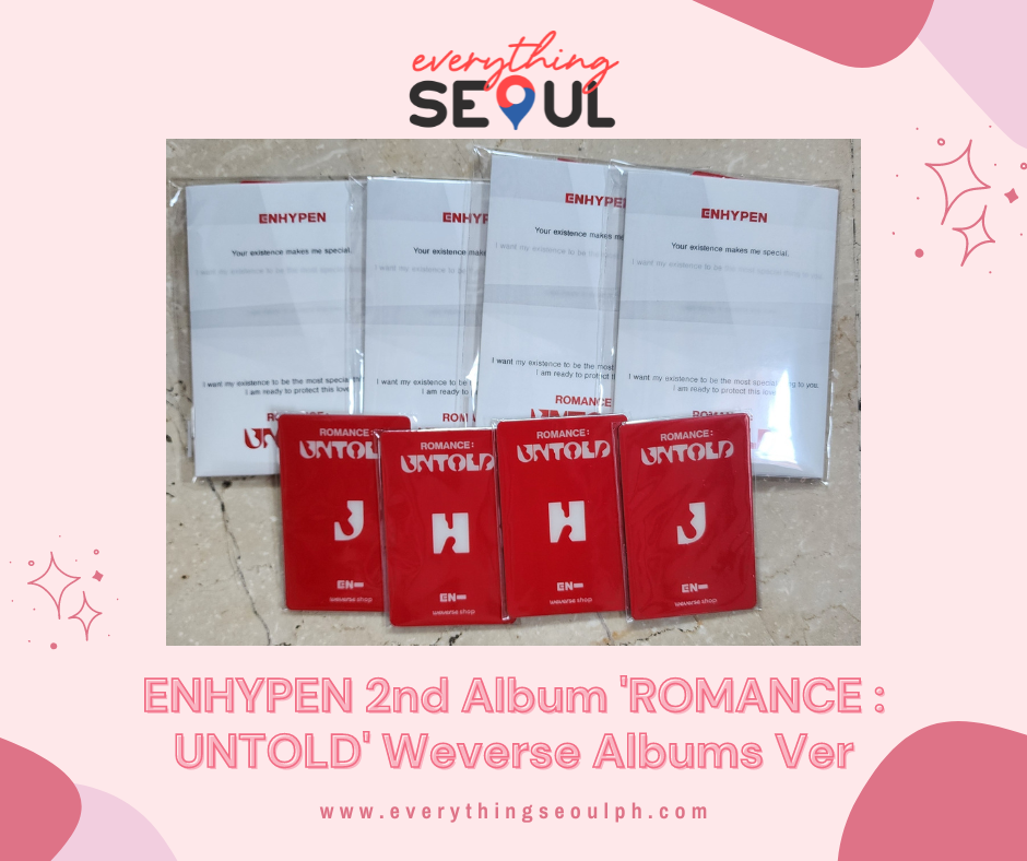 ENHYPEN 2nd Album 'ROMANCE : UNTOLD' Weverse Albums Ver