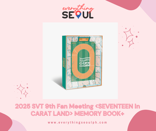 2025 SVT 9th Fan Meeting <SEVENTEEN in CARAT LAND> MEMORY BOOK+
