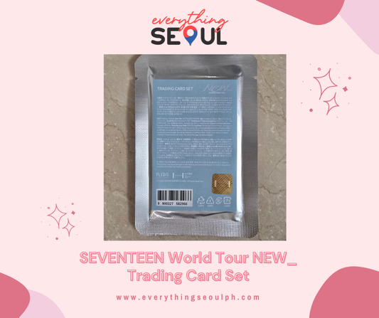 SEVENTEEN World Tour NEW_ Trading Card Set