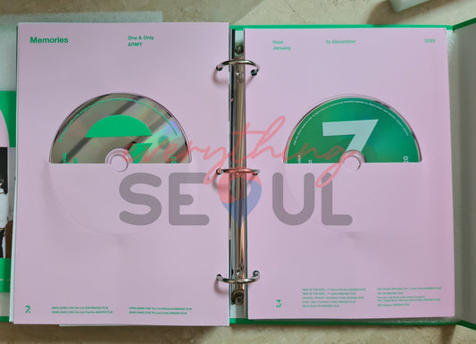 BTS Memories of 2020 DVD (Unsealed)