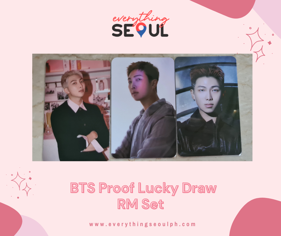 BTS PROOF Lucky Draw RM Member Set