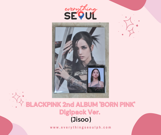 BLACKPINK 2nd ALBUM 'BORN PINK' Digipack Ver. (Jisoo)