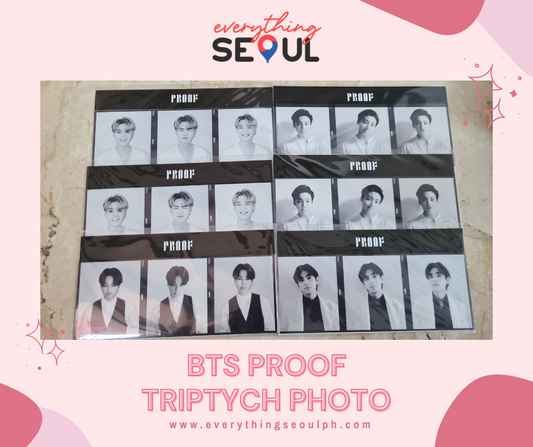 BTS PROOF Triptych Photo