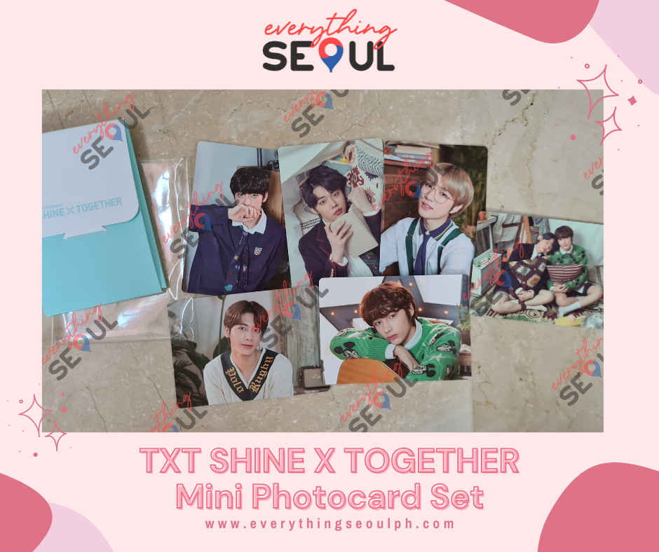 TXT SHINE X TOGETHER Mini Photocard Set