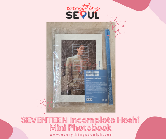 SEVENTEEN Incomplete Hoshi Mini Photobook