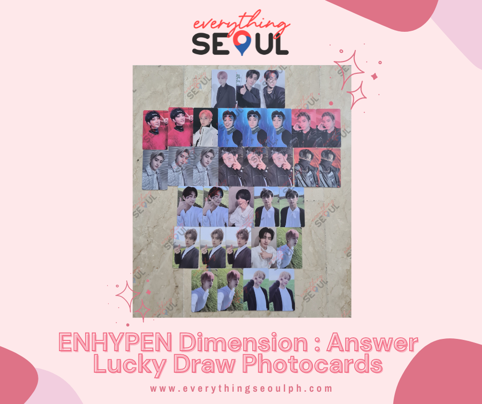 ENHYPEN Dimension : Answer Lucky Draw Photocards – Everything Seoul PH