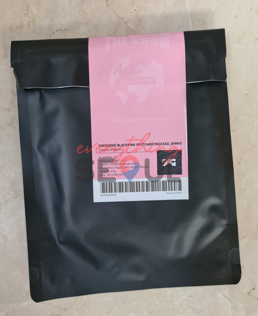 BLACKPINK The Show Postcard Package