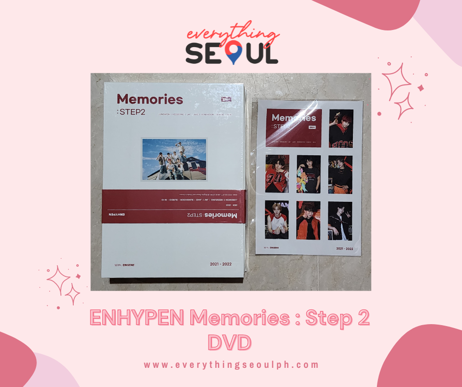 ENHYPEN Memories : Step 2 DVD – Everything Seoul PH