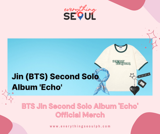 BTS Jin Second Solo Album 'Echo' Official Merch