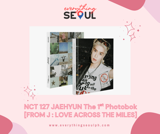 NCT 127 JAEHYUN The 1st Photobok [FROM J : LOVE ACROSS THE MILES]