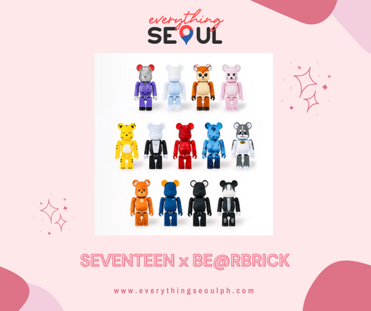 SEVENTEEN x BE@RBRICK 100%