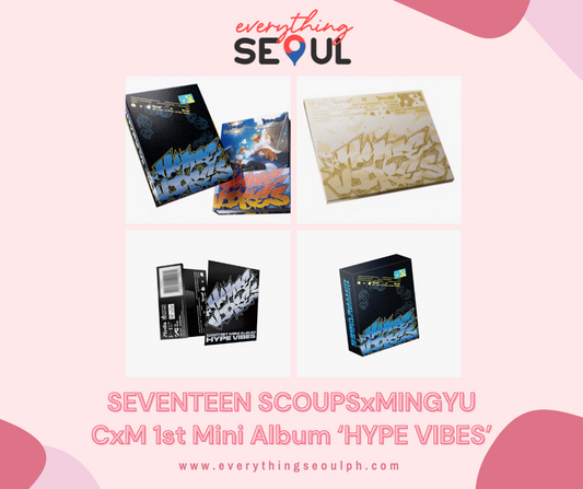 SEVENTEEN SCOUPSxMINGYU CxM 1st Mini Album ‘HYPE VIBES’