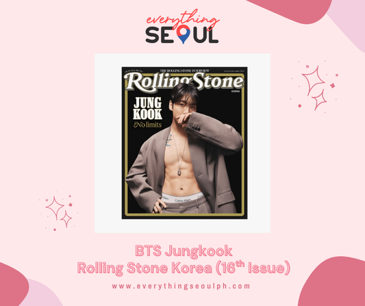 BTS Jungkook Rolling Stone Korea (16th Issue)