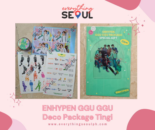 ENHYPEN GGU GGU Deco Package Tingi
