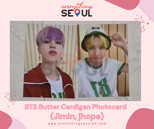 BTS Butter Cardigan Photocard