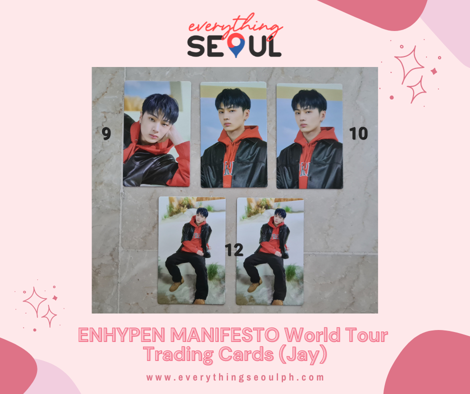 ENHYPEN MANIFESTO World Tour Trading Cards – Everything Seoul PH