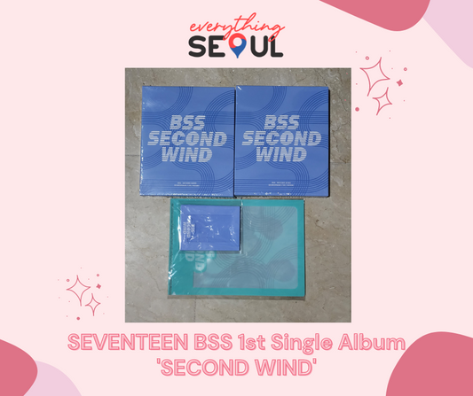 SEVENTEEN BSS 1st Single Album 'SECOND WIND' (Regular Ver. with Weverse POB)