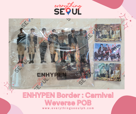 ENHYPEN Border: Carnival Weverse POB