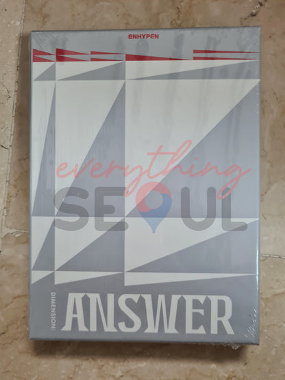 ENHYPEN Dimension : Answer